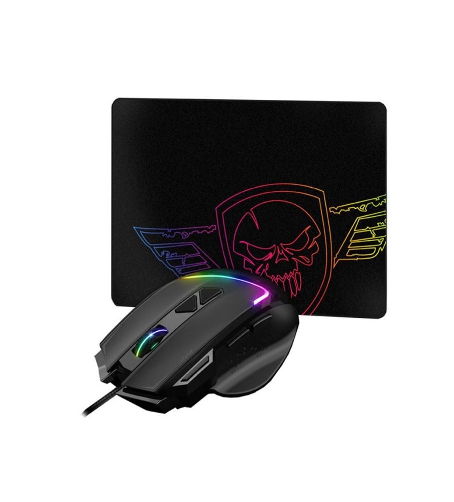 Ensemble Souris et Tapis Gamer Spirit of Gamer PRO-M3 RGB - Noir