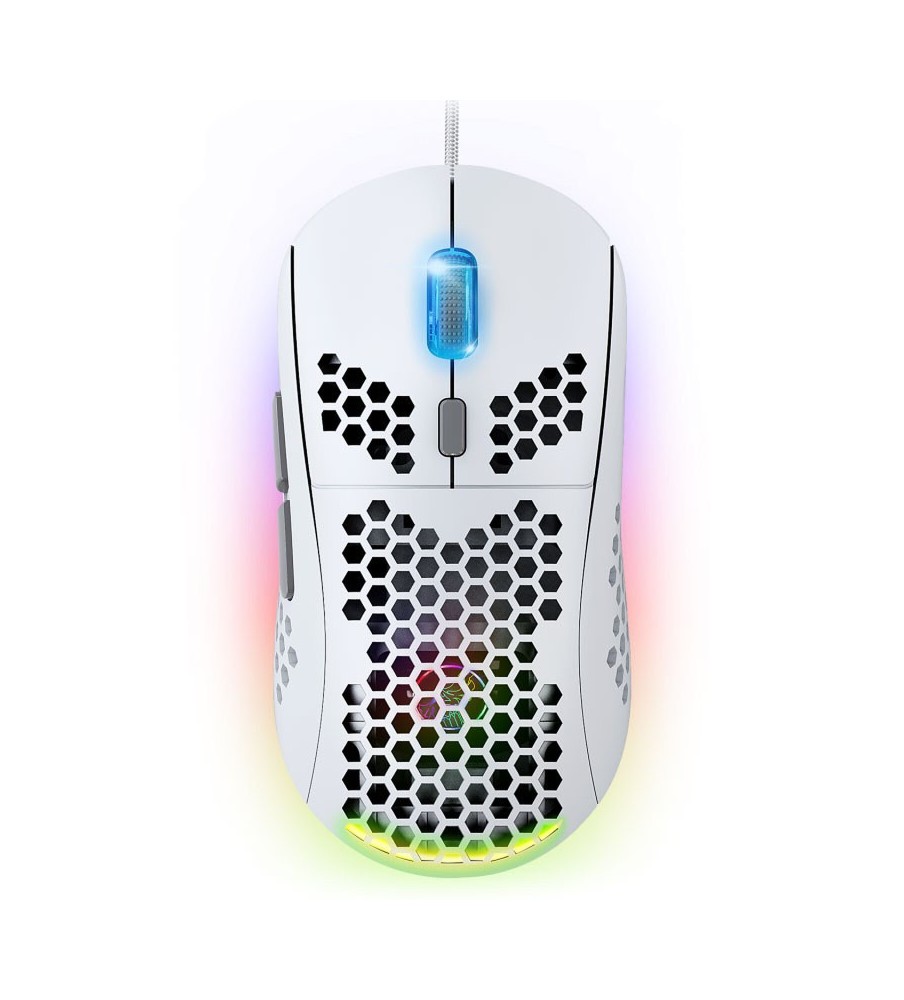 Souris Gamer Filaire SPIRIT OF GAMER PRO-M4 ULTRA LIGHT - Blanc
