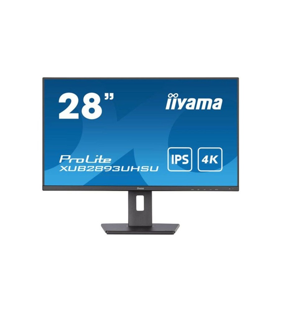 Ecran iiyama pro lite 28″ IPS 4K 60HZ -Noir Mate Ecran iiyama pro lite 28″ IPS 4K 60HZ -Noir Mate
