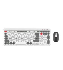 Ensemble Clavier et Souris Sans Fil Advance ERGOSTYLE / Blanc