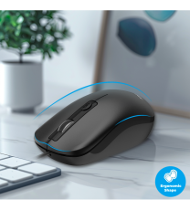 Souris filaire Advance SWIFT 4D 2400 DPI / Noir