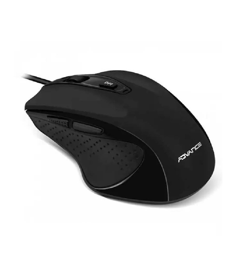 Souris Filaire ADVANCE Shape 6D USB - Noir