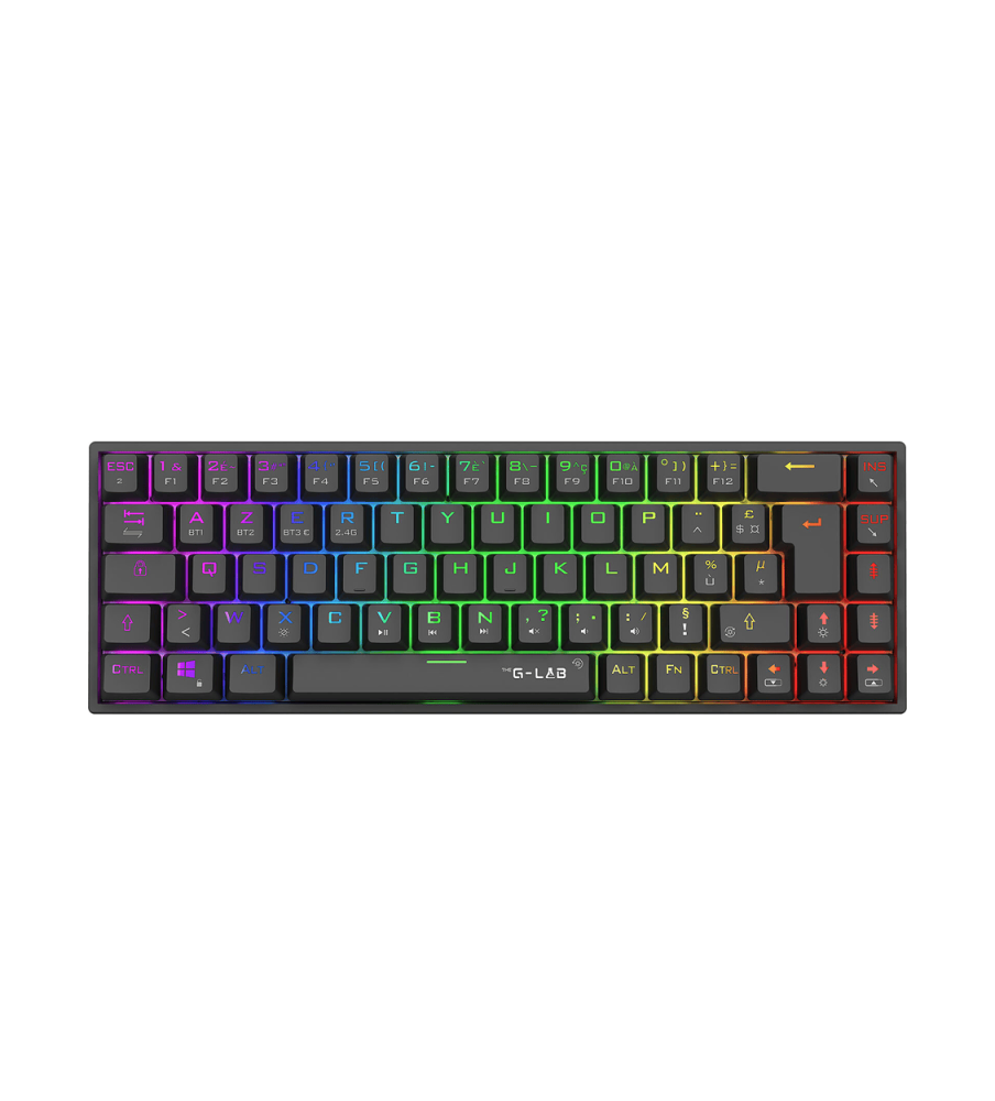 Clavier gaming Double Mode RGB G-LAB  - Noir