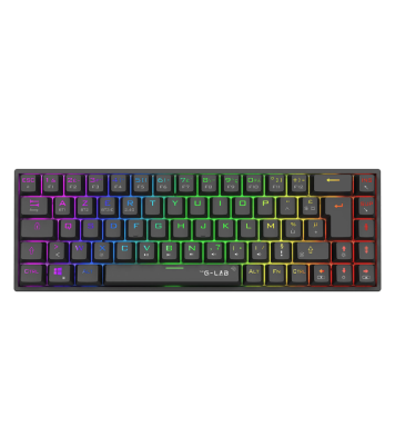 Clavier gaming Double Mode RGB G-LAB  - Noir