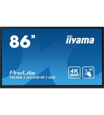 Écran Tactile Interactif iiyama PROLITE 86" 4K UHD IPS / 60 Hz / Noir