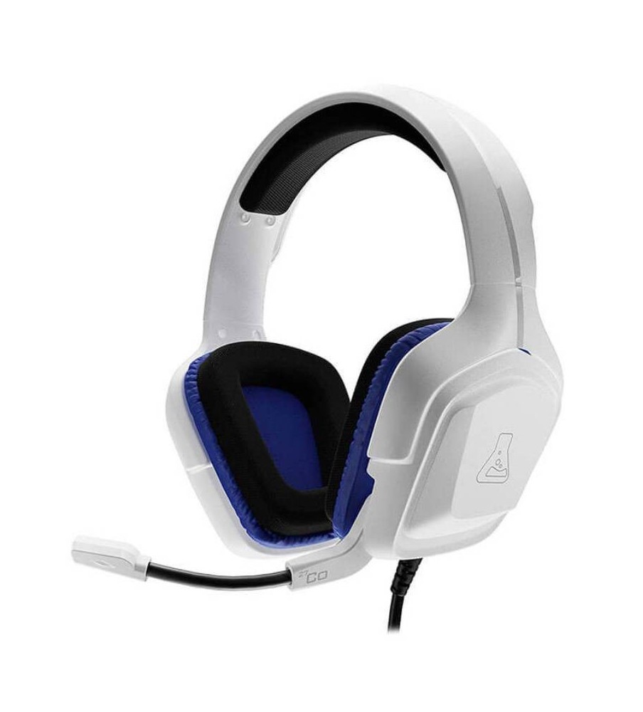 Casque Gaming Filaire G-lab Korp Cobalt - Blanc