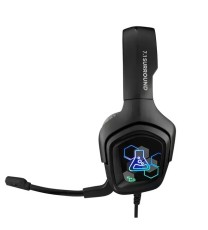 Casque Gaming Filaire G-Lab KORP COBALT 7.1 EX RGB - Noir