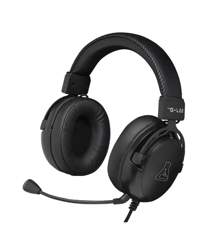 Casque Gaming filaire G-LAB KORP TITANIUM - Noir