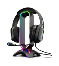 Support G-LAB K-STAND RADON RGB Pour Casque Gamer - Noir