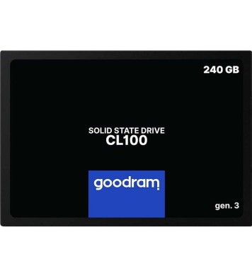 Disque Dur interne SSD GoodRam CL100 SATA III 2,5" GEN.3 - 240Go