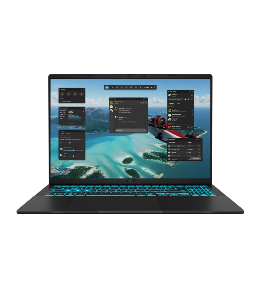 Pc Portable Gamer ASUS V16 V3607VJ / Intel Core 5 210H / RTX 4050 6G / 8 Go DDR5 / 512 Go SSD / Noir