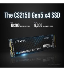 Disque Dur Interne SSD M.2 NVME PCIe PNY CS2150 / 1 To