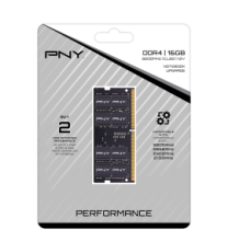 Barrette Mémoire PNY 16GB DDR4 , SODIMM , 3200 BLK