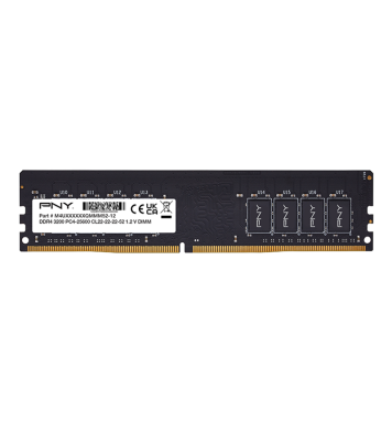 Barrette Mémoire PNY 32GB DDR4 , DIMM , 3200 BLK