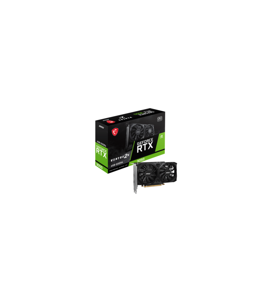 Carte Graphique MSI GeForce RTX 3050 VENTUS 2X 6G OC