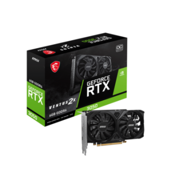 Carte Graphique MSI GeForce RTX 3050 VENTUS 2X 6G OC