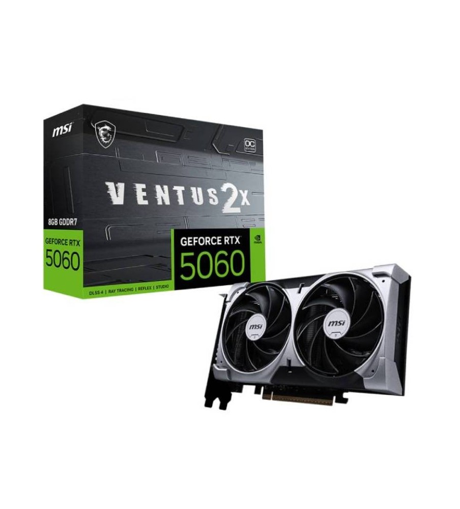 Carte Graphique MSI GeForce RTX 5060 8G VENTUS 2X OC