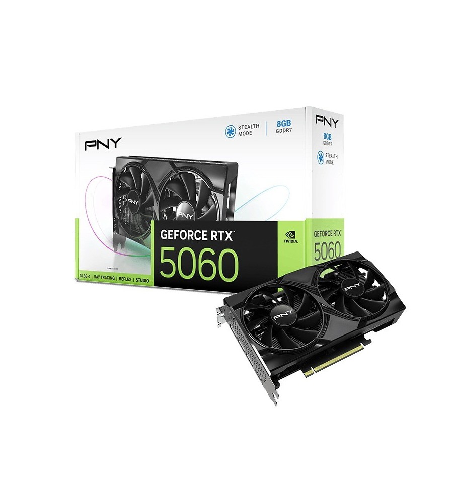 Carte Graphique PNY GeForce RTX 5060 8Go Dual Fan