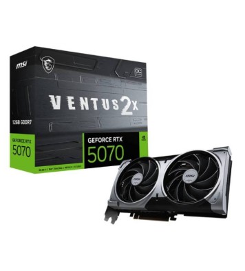 Carte Graphique Gamer MSI GeForce RTX 5070 12G VENTUS 2X OC