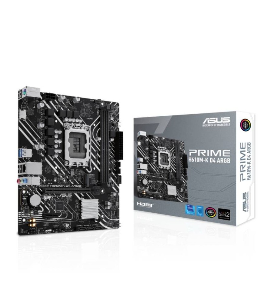 Carte Mère ASUS PRIME H610M-K D4 ARGB