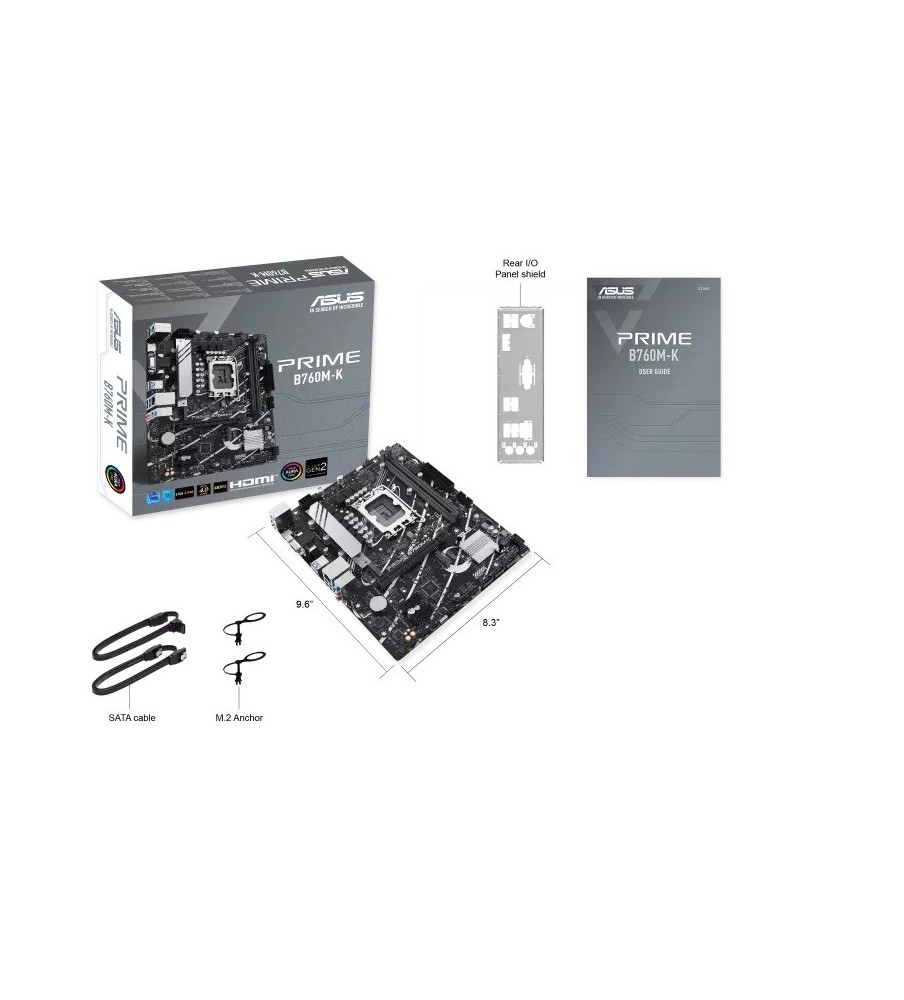 Carte Mère Asus Prime B760M-K D4 DDR4
