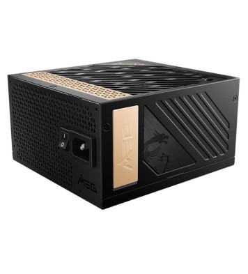 Bloc D'Alimentation Gamer MSI MEG AI1300P PCIE5 80+ Platinum Full Modulaire