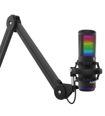 Microphone Gamer Filaire AQIRYS GALILEO - Noir