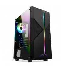 Boitier Gamer Spirit of Gamer Clone III ATX/LEC/ARGB+120MM - Noir