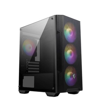 Boîtier PC Gamer MSI Mag FORGE M100R Micro-ATX - Noir