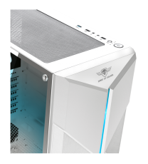 Boîtier Gamer Moyen tour Spirit OF Gamer CLONE 3 ARTIC RGB - ATX / Blanc