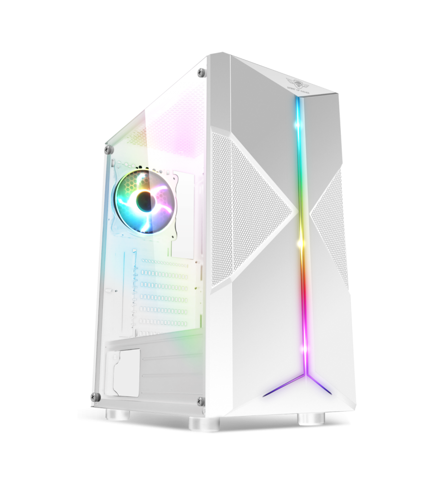 Boîtier Gamer Moyen tour Spirit OF Gamer CLONE 3 ARTIC RGB - ATX / Blanc