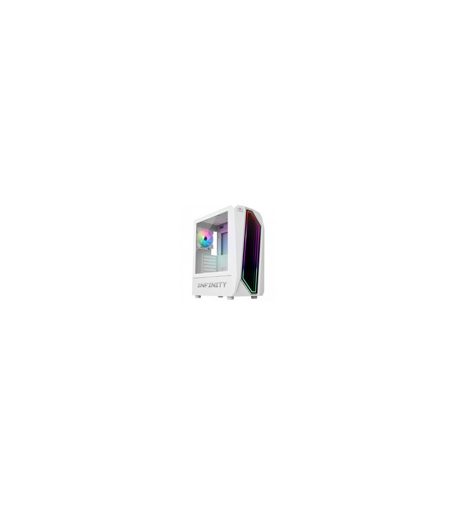 Boitier Spirit Of Gamer Infinity Artic Atx Gaming Argb – Blanc
