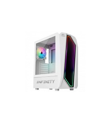 Boitier Spirit Of Gamer Infinity Artic Atx Gaming Argb – Blanc