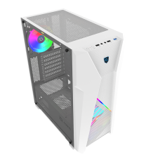Boîtier Gamer Midi Tour AQIRYS-CANOPUS ARGB / Blanc
