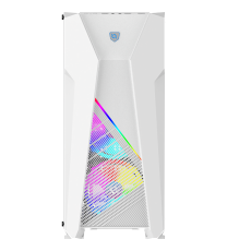 Boîtier Gamer Midi Tour AQIRYS-CANOPUS ARGB / Blanc