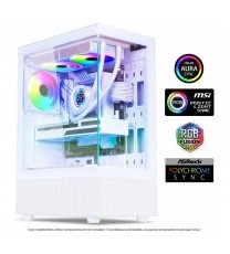 Boîtier Gamer Moyen Tour Spirit of Gamer SPECTRA ARTIC / ARGB / Blanc