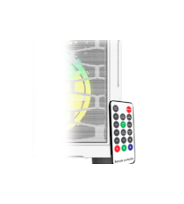 Boitier Gamer Moyen tour Aqirys Arcturus Pro White - EATX - 4 Fans ARGB / Blanc