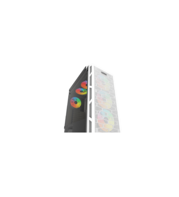 Boitier Gamer Moyen tour Aqirys Arcturus Pro White - EATX - 4 Fans ARGB / Blanc