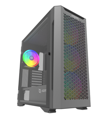 Boitier Gamer AQIRYS AQUILLA Moyen Tour – Noir