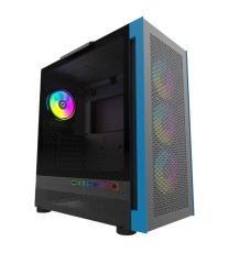 Boitier Gamer AQIRYS SARGAS Moyen Tour 4 Fans RGB - Noir