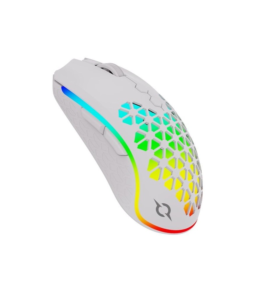 Souris Gamer Sans Fil AQIRYS POLARIS RGB – Blanc Souris Gamer Sans Fil AQIRYS POLARIS RGB – Blanc