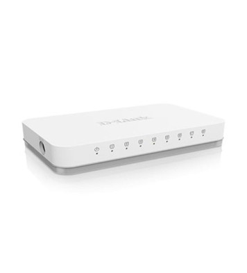 Switch D-Link DGS-1008A 8 ports 10/100/1000 Mbps - Gigabit LAN
