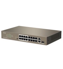 Switch de bureau TENDA TEF1118P-16-150W 16FE+2GE/1SFP avec PoE 16 ports