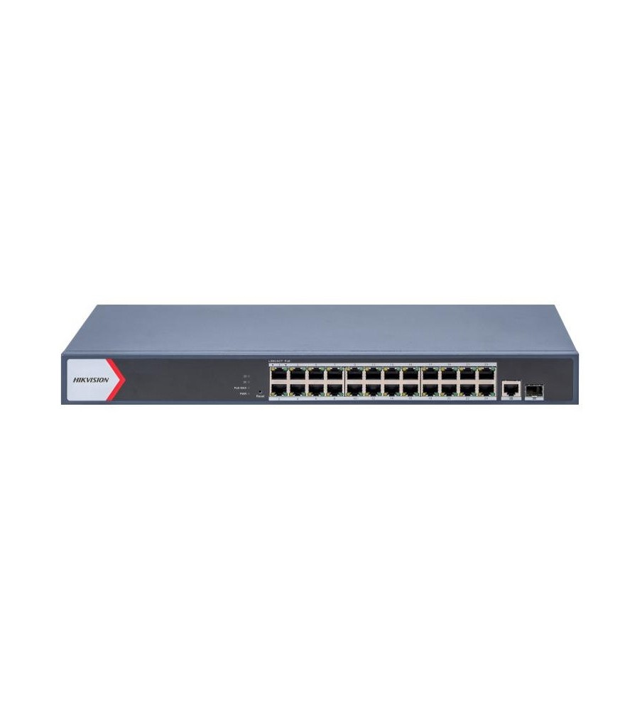 Switch HIKVISION DS-3E1526P-EI 24 Ports Gigabit PoE et 1 Up Link Gigabit