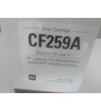 toner print it for use in Hp CF259A(AVEC puce) LaserJet Pro MFP M428fdw / Pro M404dw / M404n (3000 PAGES)