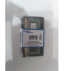 Barrette Mémoire GOLDEN MEMORY 4Go DDR4 3200MHz SO-DIMM