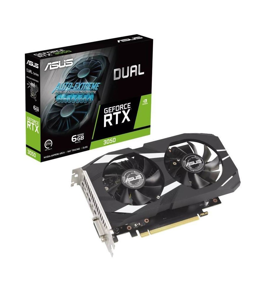 Carte Graphique ASUS Dual GeForce RTX 3050 6Go GDDR6