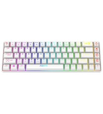 Clavier Gamer Mécanique AQIRYS MIRA 100% Anti-ghosting RGB - Blanc