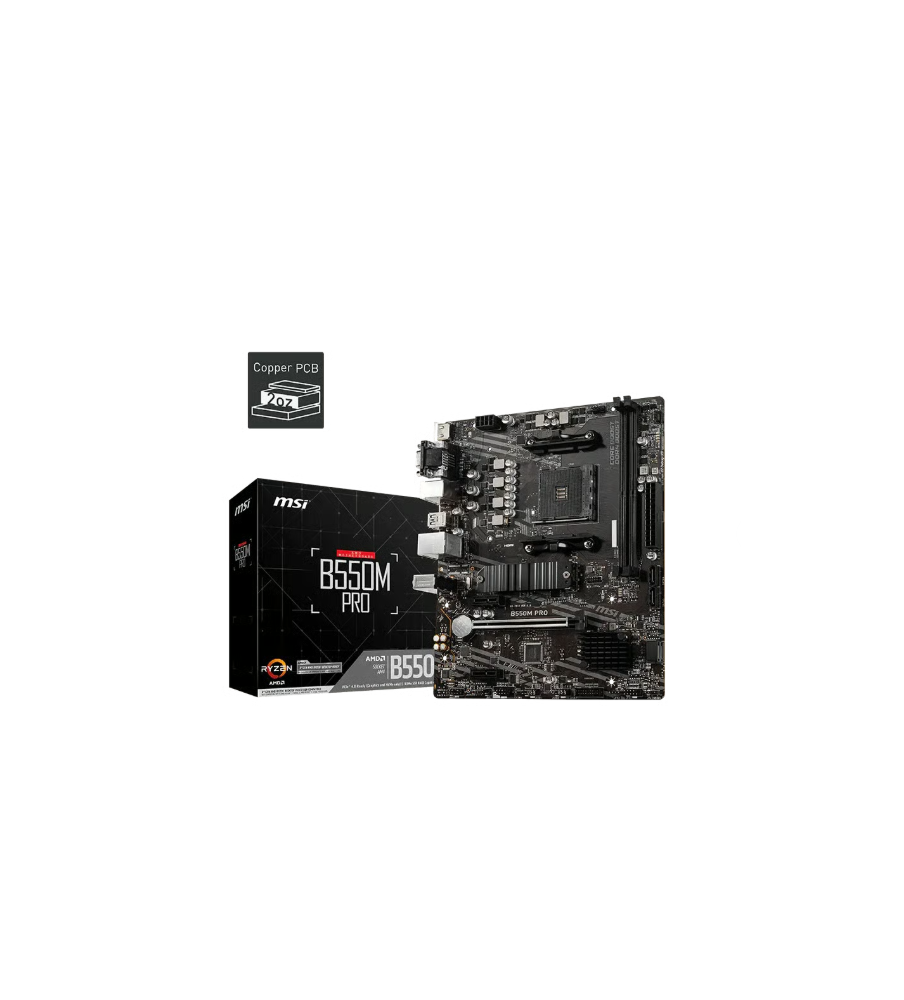 Carte Mère MSI B550M PRO AM4 DDR4