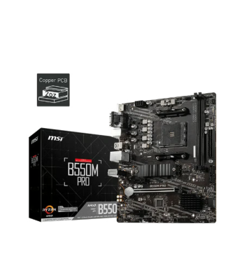 Carte Mère MSI B550M PRO AM4 DDR4